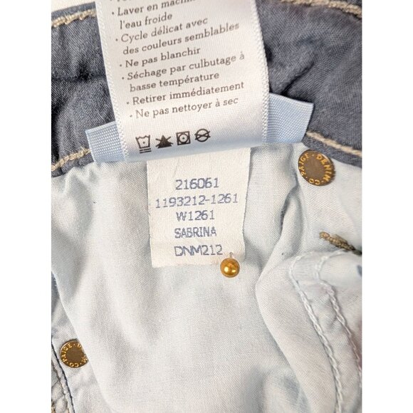 Paige Jeans Women's Size 24 Blue Jimmy Jimmy Skinny Dark Wash - Picture 4 of 11